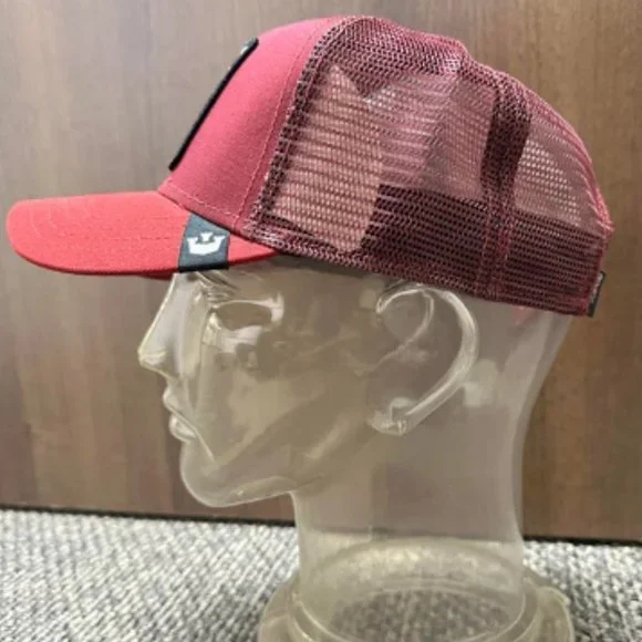 Goorin Bros Animal Farm Trucker Baseball Snapback Hat Cap Brothers Toro Bull Red